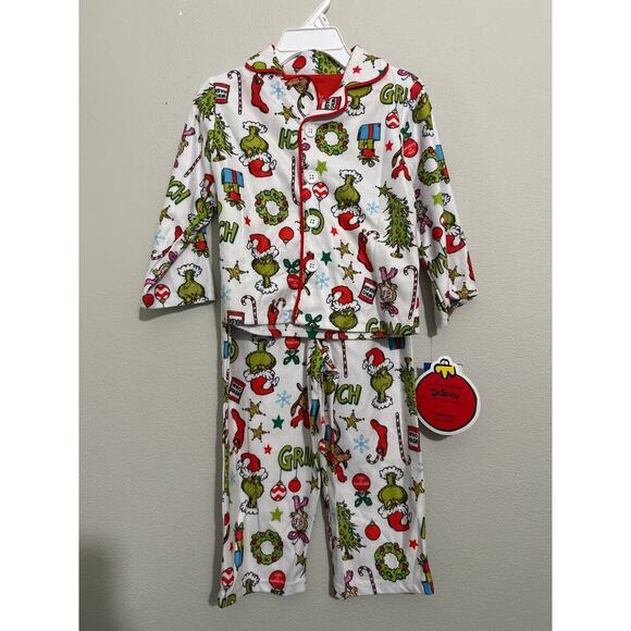 The Grinch Christmas PJ‎ Set size 2T two piece - Picture 1 of 4